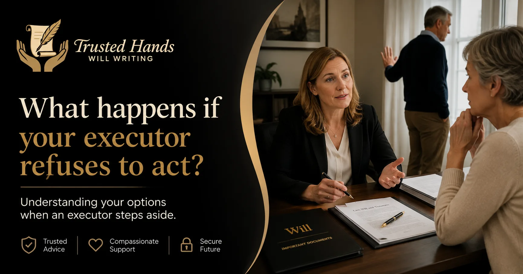 What happens if your executor refuses to act?