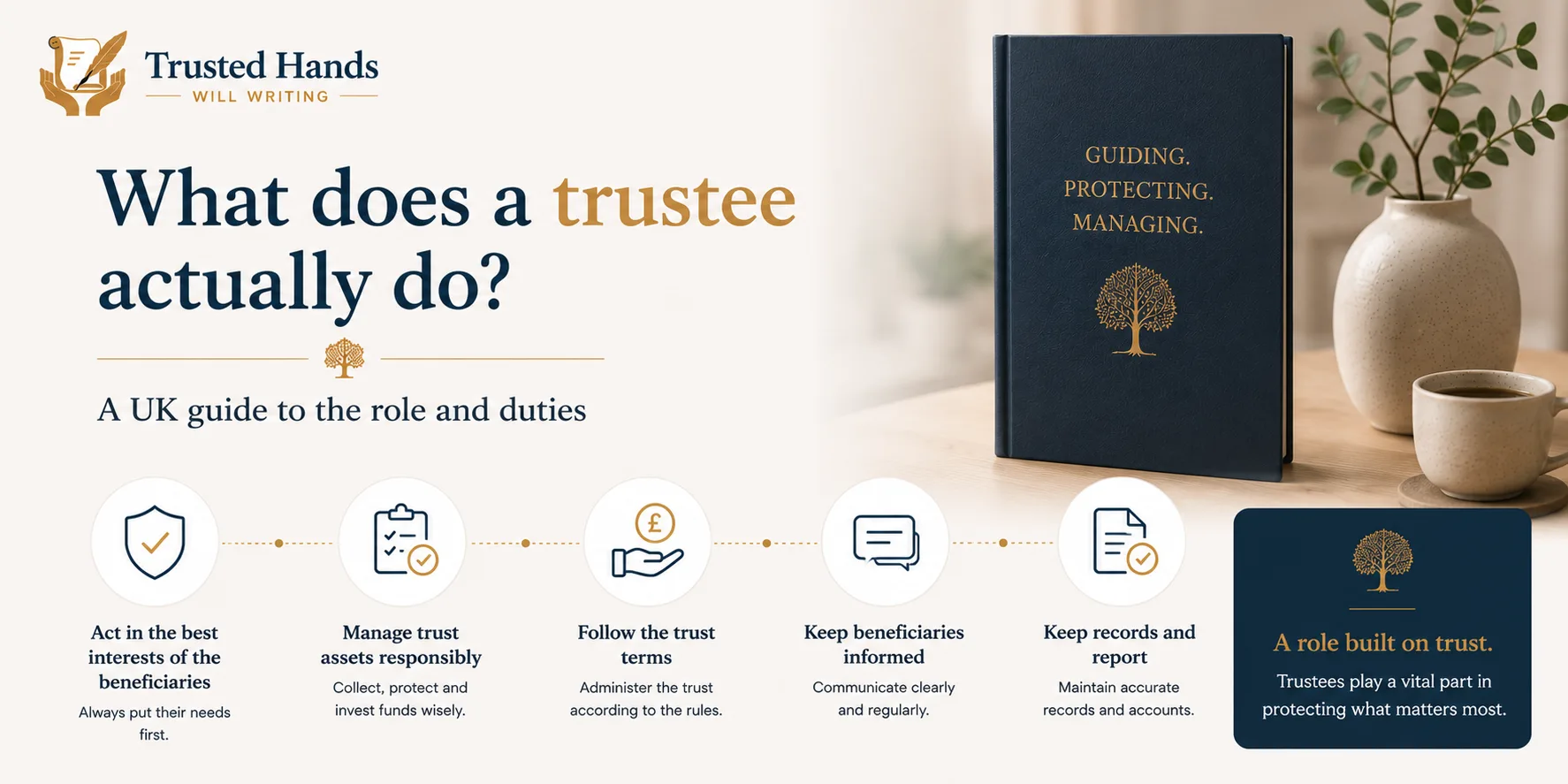 What does a trustee actually do? A UK guide to the role and duties