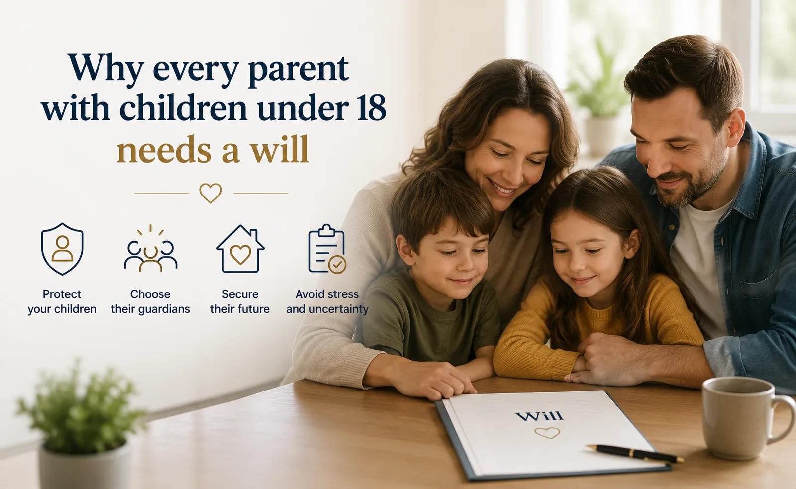 Why every parent with children under 18 needs a will