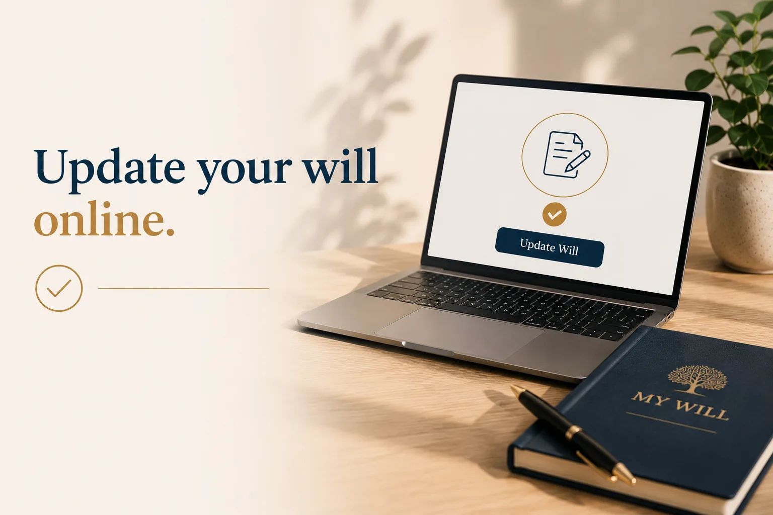 Can you update your will online?