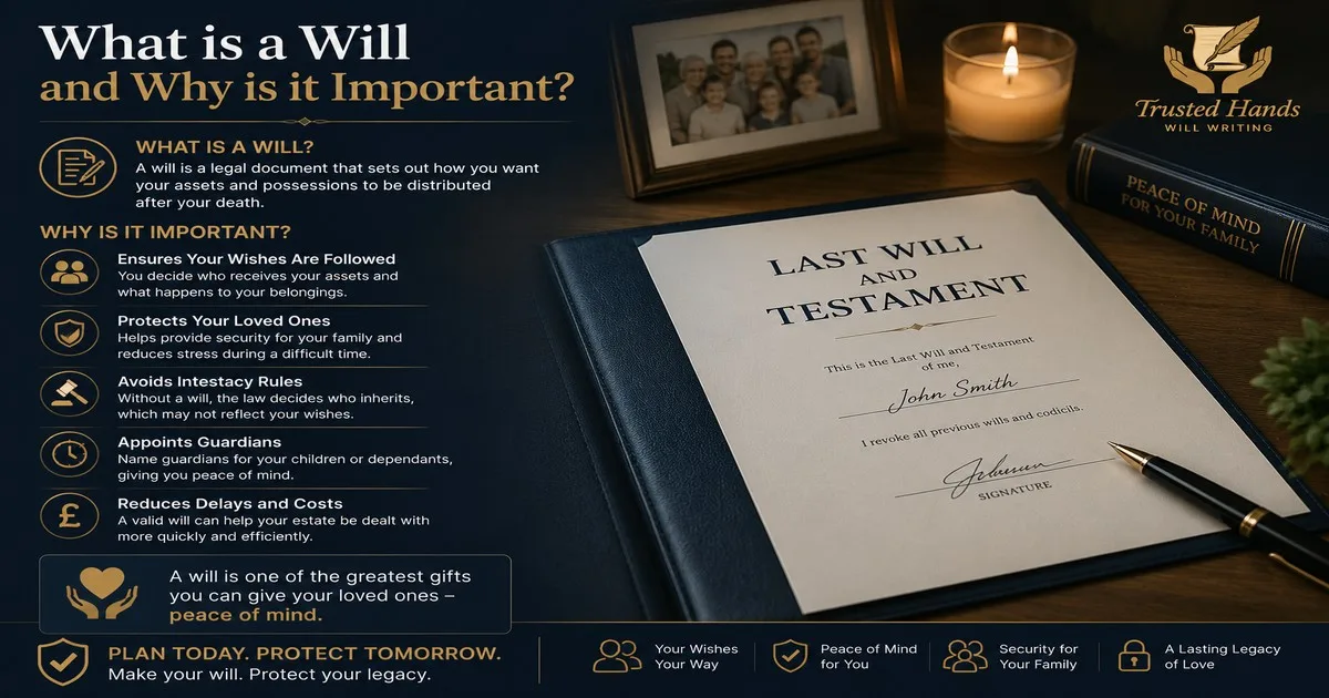 What is a will and why is it important?