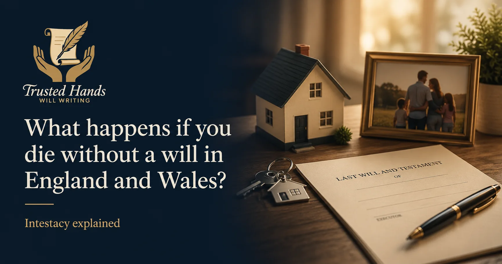What happens if you die without a will in England and Wales
